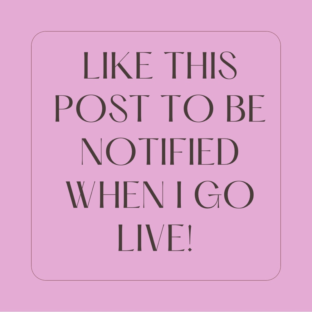 LIKE TO BE NOTIFIED FOR LIVE SHOWS